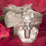 Crystal Heart Perfume Bottle for Wedding Favors