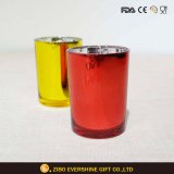 Hot Sale Electroplated Glass Candle Holder Factory Outlet