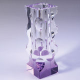Crystal Vase, Glass Vase for Home Decoration