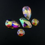 Flat Back Crystal Sew on Stone for Dresses Decoration