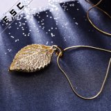 New Design Gold Leaf Best Gift Necklace for Girl