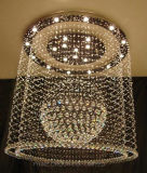 Living Room Round Crystal Ceiling Lamp with Ce, UL Approved