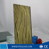 1.8-3mm Aluminum Coated Flame Pattern Mirror