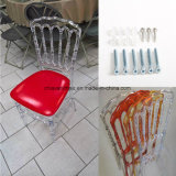 Strong Modern Hotel furniture Clear Polycarbonate Resin Napoleon Chairs