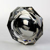 Crystal Black Silver Ashtray for Office Home Decoration China Supplier (JD-CA-510)