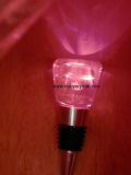 Pink Crystal Wine Stopper for Wedding Souvenir
