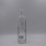 Customizing Rounded Liquor Spirits Bottle 750ml with Guala Cap