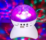 Active Mobile LED Light Crystal Magic Ball Bluetooth Speaker Box