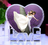 Cheap Crystal Heart Photo Frames for Birthday &Wedding Favor Gift