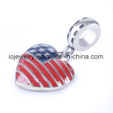 Fashion Hot Sale USA Flag Charm Promotion Jewelry