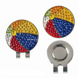 Chromatic Sphere Cute Metal Craft Golf Cap Clip