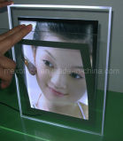 Desktop Crystal Advertising LED Light Box with Magnet (CST03-B-A4P)