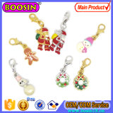 Wholesale Crystal with Enamel Fancy Alloy Charm for Christmas