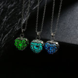 Fashion Cute Necklace, Glow in Dark Hollow Glowing Stone, Luminous Choker Pendant Necklace