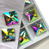 Square 16mm 22mm Sewing Flat Back Rhinestones Sew on Stones Clothing Crystal Paste Rhinestones Beads (SW-Square)