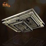 Square LED Ceiling Mounted Large Commercial Chandeliers