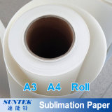 Wholesale Fast Dry 70/100GSM Roll Sublimation Transfer Paper