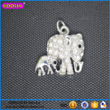 Mom and Son Elephant Crystal Pendant Jewelry From China #17105