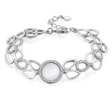 New Arrival Silver Color Jewelry Crystal Bracelet Factory Hot Sale
