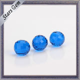 Fashion Clear Blue Synthetic Crystal Bead for Jewelry