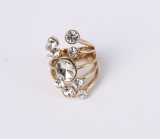 Fashion Jewelry Ring with Rhinestones
