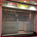 Commercial Shopfront Crystal Polycarbonate Roller Shutter Door