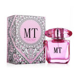 Bright Glass Bottle Crystal Pink Female Designer Name Perfume