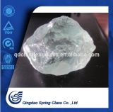 White Clear Crushed Glass Lump