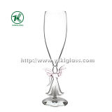 Single Wall Champagne Glass by SGS (DIA6*24)