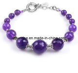 Semi Precious Stone Fashion Crystal Jewellery Bracelet (ESB01294)