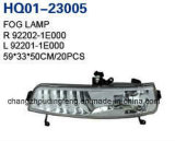 Auto Parts Fog Lamp Assembly Fits Hyundai Accent 2006-2010. # OEM: 92202-1e000/92201-1e000