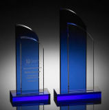 Custom Crystal Crystal Glass Trophy Award of Souvenir Gift