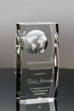 Sales Awards Grand Achievement Globe Crystal Award