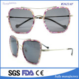 Super Fashion Mirrored Sunglasses Metal Frame with Unique Lens