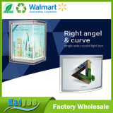 Single Side Right Angle and Curve Crystal Lamp Box
