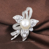 Large Pearl+Rhinestone Vintage Brooch Pins for Wedding Dress Women Brooches Bouquets (BR-13)