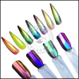 Unicorn Aurora Neon Mermeid Chrome Mirror Chameleon Gradient Nail Pigment
