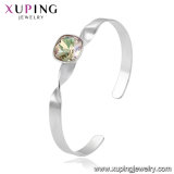 51670 Xuping Wholesale Fashion Single Stone Designs Crystals From Swarovski Indian Copper Bangle