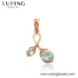 33332 Fashion Elegant Women Gold-Plated Jewelry Pendant with Synthetic CZ