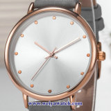 OEM Custom Ladies Quartz Wist Watches, Lady Alloy Watch (WY-17042)