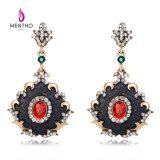Fashion Antique Gold Plated Noble Court Wind Alloy Earrings