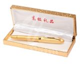 Best Gift and Promotional Fountain Metal Pen with Gold Box