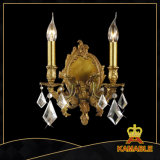 Brass with Crystal Decoration Wall Lamp (MB0800-2)
