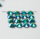 2088 Best Bling Cutting Best Shining Emerald Ab Non Hotfix Glass Rhinestone Flat Back Rhinestone (FB-27)