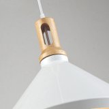 Best Selling Modern Industrial Lighting Wood and Aluminum Pendant Lamp