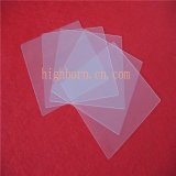 Polished High Purity Fused Silica Clear Quartz Glass Plate