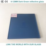 4mm Blue Reflective Glass with Ce & ISO9001 for Glass Window