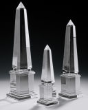 Hand-Crafted Solid Crystal Obelisks for Home Decoration (CA8241/42/43)