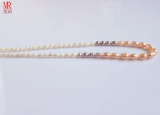 5-6-7mm Rice Freshwater Pearl Strand Necklace (ES128-6)