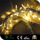220V Connectable Rubber String Lights for Christmas Decorations